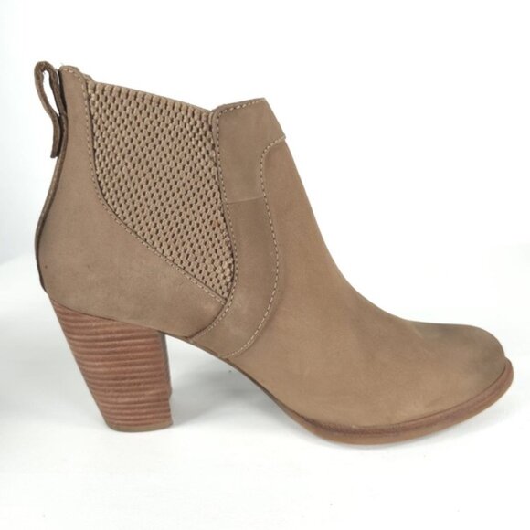 UGG Ankle Cobie Nubuck Leather Heel Chelsea Bootie 1010191 Size 9 - Picture 14 of 15
